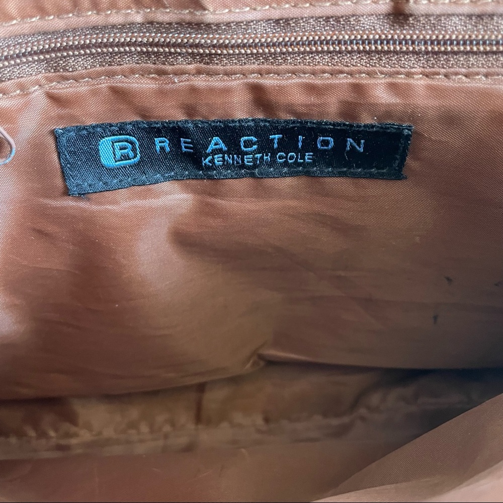 Kenneth Cole Reaction Leather Shoulder Bag - Picture 9 of 12